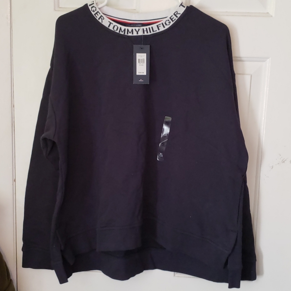 Tommy Hilfiger Sweatshirt Navy Blue XL